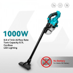 1000 W juhtmeta k&auml;eshoitav elektriline tolmuimeja 1000 W v&otilde;imas laetav majapidamist&ouml;&ouml;riistad siseruumide puhastamiseks 700 ml