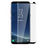 Film de protection - Phonillico&reg; - Samsung Galaxy S8+ / S8 PLUS - Verre tremp&eacute; - Bord noir - Anti rayures