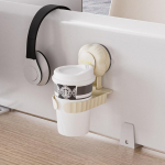 Kingitused Imikinnitusega Tassihoidja Kaasaskantav Multifunktsionaalne Piimatee Kohvitassi Hoidjad &Uuml;mberminekuvastane Magamistoa Tassi Kinnitusklamber roosa