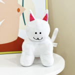 Roblox Classic Kitty Pl&uuml;&uuml;snukk Armas Kass Pl&uuml;&uuml;sist M&auml;nguasi Kawaii Pehme Anime Multifilm Nukud M&auml;ngu Perifeeria Laste M&auml;nguasjad S&uuml;nnip&auml;evakingitused valge