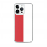 Coque iPhone &ndash; Monaco &ndash; Drapeau &ndash; Souple &ndash; Mitmev&auml;rviline &ndash; &Uuml;hilduv iPhone 14 Pro Max