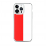 Coque iPhone - mitmev&auml;rviline - Drapeau Indon&eacute;sie - Souple - TPU - &Uuml;hilduv iPhone 14 Pro Max