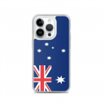 Coque iPhone &ndash; Drapeau Australie &ndash; iPhone 14 Pro &ndash; Supp &ndash; Mitmev&auml;rviline &ndash; L&auml;bipaistev silikoon