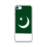Coque iPhone - Mitmev&auml;rviline - Drapeau Pakistan - Souple - TPU - Vertikaalne disain