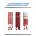 [Rom&nd] Best Tint set Edition | Lip Tint Set with Popular Shades (juicy lasting tint , zero velvet tint) warm tone set