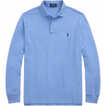 Polo Ralph Lauren Custom Slim Fit V&otilde;rk pikkade varrukatega polos&auml;rk Meeste pealisr&otilde;ivad Kuninglik-sinine 710680790-143 XL