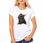 Fantastic Beasts Niffleri T-s&auml;rk Romantiline naine Valge vabaaja Camisetas Mujer Naiste lahe T-s&auml;rk M