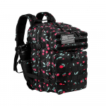 LHI 45L/35L/25L Taktikaline seljakott meestele ja naistele Veekindel Sportlase J&otilde;usaali V&auml;lis-Kott Reisi Matkamise Seljakott Pudelihoidjaga 25L kirss