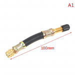 P&otilde;imitud painduv voolik rehvi auto veljed rehvi klapi varred pikendustoru adapter 100mm