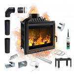 Malmist kamin KRATKI ANTEK 10 kW &Oslash; 180