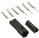 Daytona 96197 Mootorratta suunatule pistik 040 3-kontaktiline must