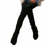 Naiste kingad 2024. aasta &uuml;le p&otilde;lve ulatuvad naiste saapad suures suuruses moodsad naiste saapad &uuml;mara ninaosaga &uuml;lik&otilde;rgete kiiludega k&uuml;ljet&otilde;mblukuga naiste kingad 36