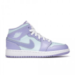 Air Jordan 1 Mid GS Purple Pulse Laste tossud Arctic-Punch Glacier-Blue 554725-500 36