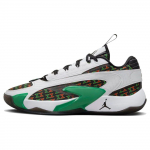 Air Jordan Luka 2 PF Quai 54 Meeste Tennised Valge Must &Uuml;likoolipunane FQ1154-100 44