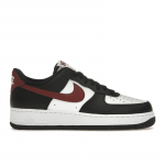 Nike Air Force 1 07 Must Tume Meeskonna Punane Meeste Tennised Summit-White Valge FZ4615-001 45