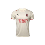 Puma Hooaeg 21-22 AC Milan V&otilde;&otilde;rsil F&auml;nniversioon Jalgpallim&auml;ngu L&uuml;hikeste Varrukate S&auml;rk Meeste Topid Kreemvalge 759127-02 XXL