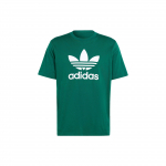 adidas Adicolor Trefoil T-s&auml;rk Collegiate Green Unisex Streetwear IR7976 S