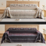 Diivani k&auml;ter&auml;tiku katteriie k&otilde;ikeh&otilde;lmav universaalne tekk majapidamisdiivani padi pikniku matkapadi Four Seasons universaalne diivani kate kahepoolne 130*180cm