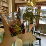 K&auml;sitsi nikerdatud klaasist kristallklaas stiilis loominguline graveeritud malelaua viskiklaas veiniklaas 280ml kristall 280ml punane