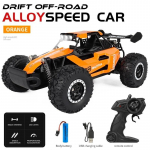 Uus RC-auto 1:16 2WD LED-valgusega 2.4G 20KM/H Suure Kiirusega Maastikul Roniv Puldiga Auto M&auml;nguasi Kingitused Poistele T&uuml;drukutele Lastele