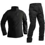 Tactical Frog Python Mustriga CP Kamuflaaž V&auml;litingimuste &Uuml;likond - Slim Fit, Kulumiskindel Treeningkomplekt Pants 40