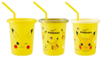 Skater 320 ml topsid koos komplekti Made in Pikachu n&auml;oga k&otilde;rtega, 3, Jaapan, Pok&eacute;mon 25, SIH3ST-A