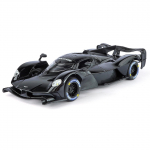 1/24 Aston Martin Valkyrie Sulamist Sportauto Mudel Valatud Metall Ralliautod Auto Mudel K&otilde;rge Simulatsioon Heli ja Valgus Laste M&auml;nguasi Kingitus must