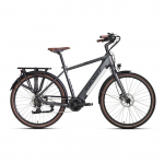 V&eacute;lo &eacute;lectrique - JOBOBIKE - Henry - Moteur Bafang 250W - Autonomie 110km - Cadre Aluminium gris hall