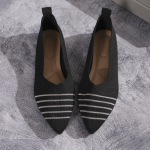 Uued naiste terava varbaga lamedad kingad &uuml;hev&auml;rvilised silmkoelised jalan&otilde;ud vabaaja hingavad balleti kingad naiste lamedad jalan&otilde;ud naiste kingad 40