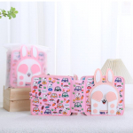 Montessori m&auml;ngukaelkirjak h&otilde;ivatud tahvel 3D-viltraamat peenmotoorika jaoks Alushariduse harjumused Teadmiste arendamine