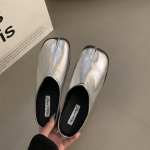 Moodsjad Bailamos Naiste Split-varvastega Sussid &Uuml;marvarvas S&uuml;gavad Laisad Paadirihmaga Mule Kingad Tabi Ninja Slip-On Lamedad Pehmed Mokassiinid Mujer 35 h&otilde;be