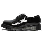 dr. Martens 1461 Mono Nahast &Uuml;mar Ninaga Paelkinnitusega Madalad Vabaajajalatsid Unisex Vabaajajalatsid Must 27137001 36