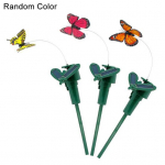 3 tk p&auml;ikeseenergial t&ouml;&ouml;tav lendav lehviv v&otilde;ltsliblikas?Stake Garden Ornament Decor