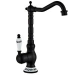 Antiikne kraan, messingist &uuml;he keraamiline hoob must