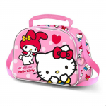 Sac Repas 3D - Hello Kitty Lovely - Rose - Taille Unique roosa