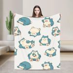Snorlax Rohkem Und Palun Tekk Soe Kohev Pl&uuml;&uuml;sist Visketekk Diivani Tooli Pikniku jaoks Flanell Vooditekik Voodikate 30x40in gray