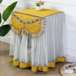 Prantsuse trummelpesumasina tolmukate kuumalt m&uuml;&uuml;a riidest pesumasina katted sinise pitsiga tolmukindel pesuri korpus Frontdoor 60x60x80cm