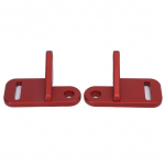 2 TK A-piilari kinnitusklamber T&ouml;&ouml;valgusti riba hoidik Asendus Wrangler JL 2018&ndash;2020Punane punane