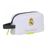 Sac &agrave; d&eacute;jeuner isotherme - safta - Real Madrid 25/26 - 21,5x6,5x12 cm - Blanc - Capacit&eacute; 1,7 L - Polyester