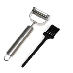 Roostevabast terasest koorija puu-k&ouml;&ouml;givilja melon kartul porgand kurk multifunktsionaalne riiv Julienne koorija viil koduk&ouml;&ouml;gi t&ouml;&ouml;riist