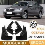 Porikaitsmed SKODA Octavia 2014-2016 jaoks Porikaitsmed Ees Taga Poritiib Auto 14-16