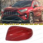 Punane vasakpoolne Toyota RAV4 - 2024 s&otilde;itjapoolse k&uuml;ljepeegli kate tiivakarp
