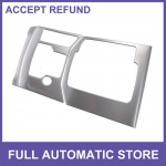 Single Car Gear Shift Panel Cover Trim fit for Mazda CX-5 17-22 Silver Tone