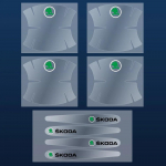 4/8Pcs Car Door Handle Transparent Door Bowl Protection Stickers For Skoda VRS Yeti Fabia Octavia 3 2 a5 a7 Kodiaq Rapid Karoq For Skoda