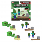 Mattel Minecraft P&otilde;hifiguur Tegevus Laste Karbis Vanus 6+ ja Komplekt, Figuurid, 4-osaline Komplekt, M&uuml;&uuml;dud, &Uuml;les, Mitmeotstarbeline, JKK00-986A