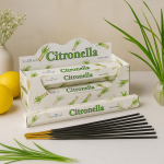 6x Citronella viirukipulka 20 tk pakis Stamford