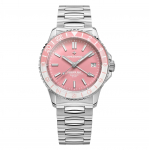 Venezianico NEREIDE Automaatne Roosa Kell GMT Korpus Veekindlus kuni 20 Garantii Meeste GMT-3521506C Sukelduja Funktsioon, L&auml;bim&otilde;&otilde;t 39mm, ATM, roosa