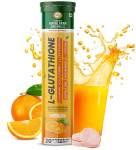 Vlado's Himalayan Organics L-Glutatiooni kihisevad tabletid 1150 mg Naha s&auml;ra toetav toidulisand 20 tabletti Pakk 1