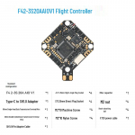 BETAFPV F4 2-3S 20A AIO lennujuhtimismoodul ESC-iga
