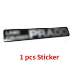 81270-60280 Tagaluugi k&auml;epide Luugi avaja Tagumise numbrim&auml;rgitulede komplekti raam Toyota Land Cruiser Prado LC95 3400 1996-02 jaoks 1 pcs Sticker gray